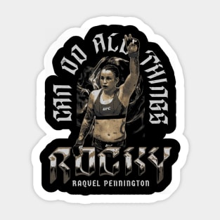 Raquel Pennington All Things Sticker